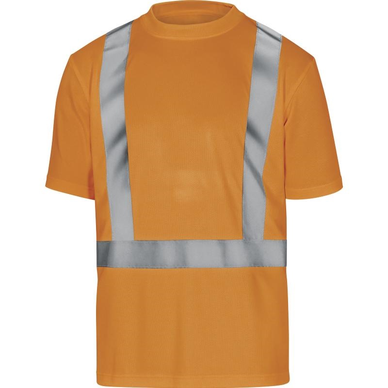 TEE-SHIRT POLYESTER ORANGE COMET HI-VIZ T.3XL