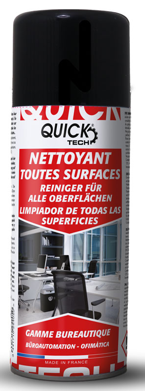 NETTOYANT TOUTES SURFACES QUICK TECH 400ML