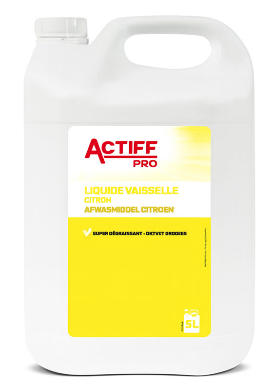 LIQUIDE VAISSELLE CITRON ACTIFF PRO 5L