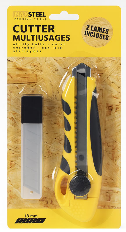 CUTTER AVEC ETUI 2 LAMES RECHARGE URBAN LIVING