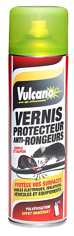 VERNIS PROTECTEUR ANTI-RONGEUR VULCANO 500ML