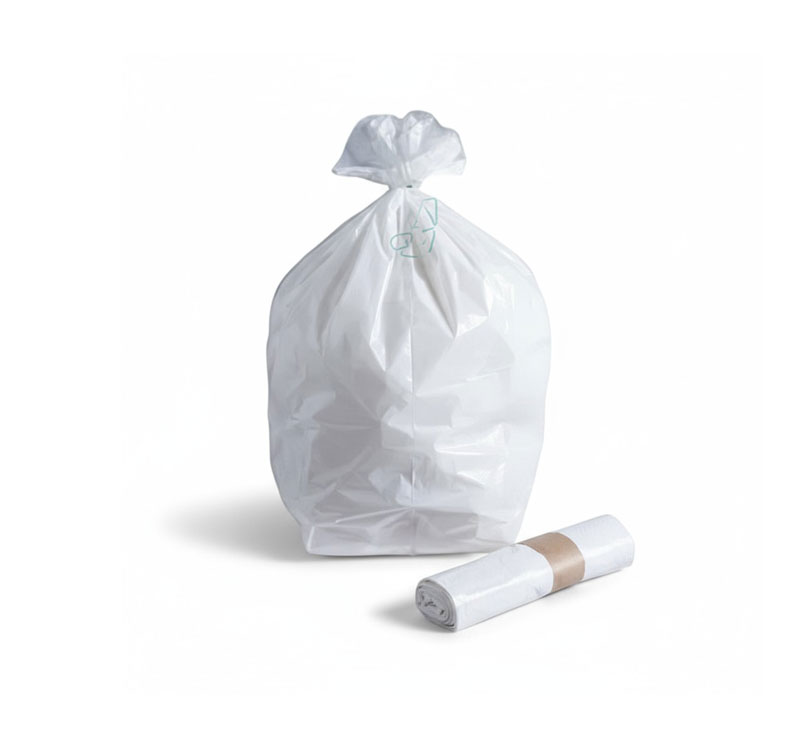 SAC POUB. 10L/HD BLANC CARTON DE 1000 SACS