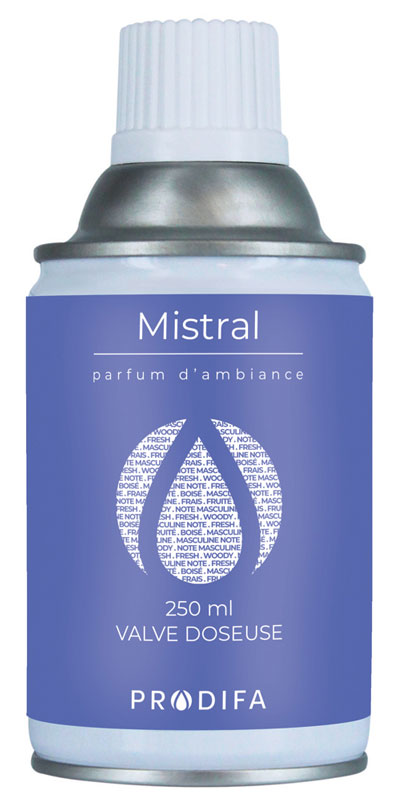 RECHARGE DIFFUSEUR MISTRAL AEROSOLS 250ML