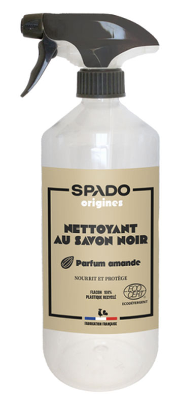 SPADO SAVON NOIR A L'HUILE DE LIN ECOCERT 750ML