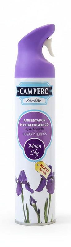 DESODORISANT CAMPERO NATURAL AIR MOON LILY 300ML