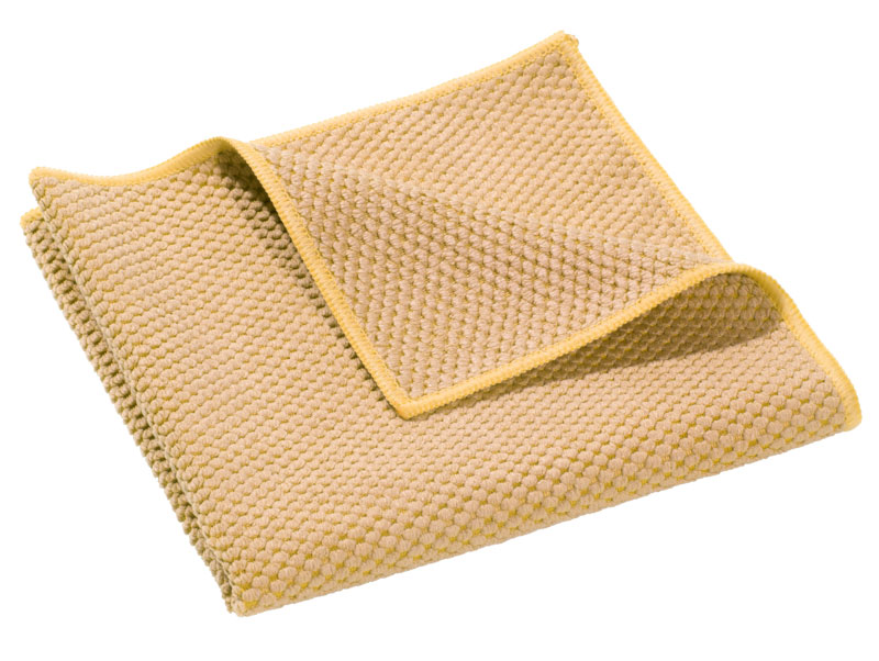 MICROFIBRE PRO.RECYCLED JAUNE 38X40 CM SPONTEX PROF.PQT DE 5 PCS