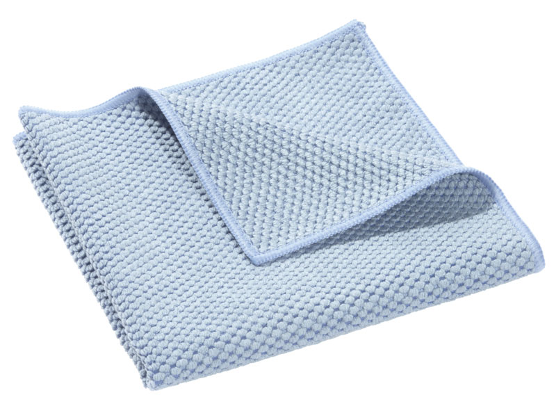 MICROFIBRE PRO.RECYCLED BLEU 38X40 CM SPONTEX PROF.PQT DE 5 PCS