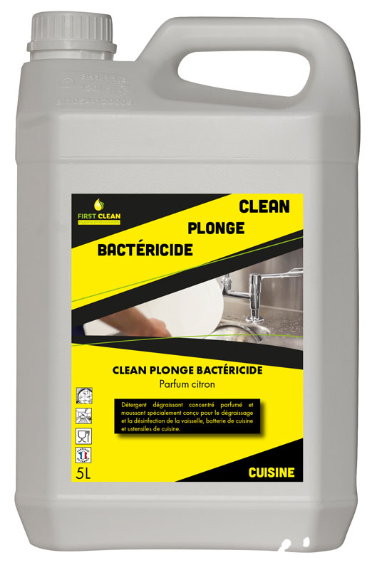 FIRST PLONGE MANUELLE BACTERICIDE 5L