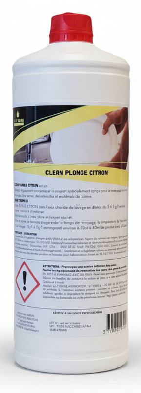CLEAN PLONGE MANUELLE CITRON 1L