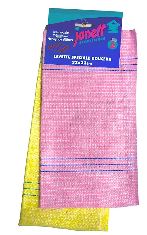 LAVETTE DOUCEUR LOT DE 2