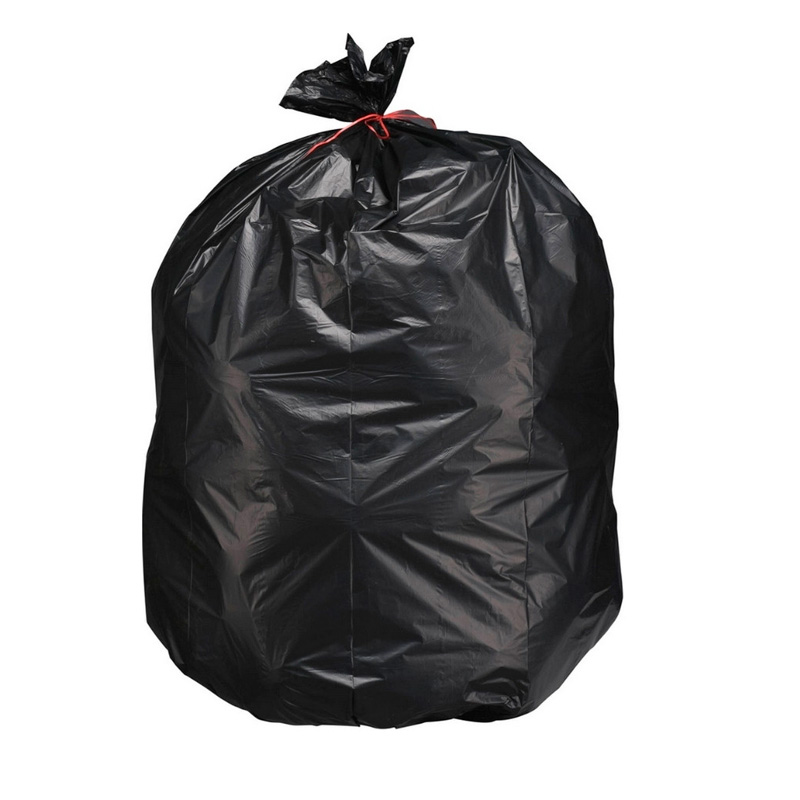 SAC POUB. 130L/5BD NOIR CARTON DE 100 SACS