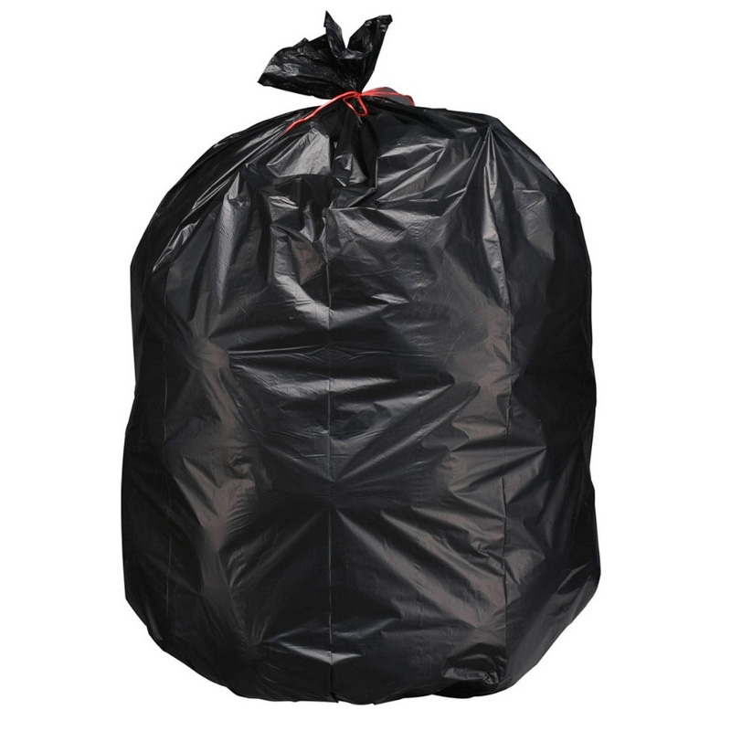 SAC POUB. 240L/4BD NOIR CARTON DE 100 SACS