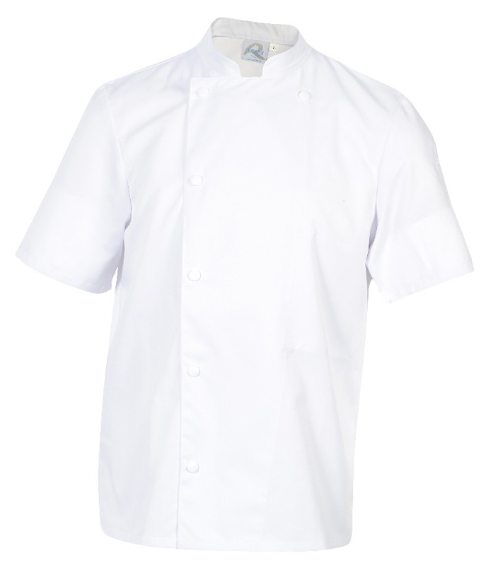 VESTE DE CUISINE MADRAS M.C T.0 (38-40)