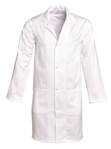 [VROBLITCHIML1] BLOUSE BLANCHE 100% COTON M.L T.1 (S)
