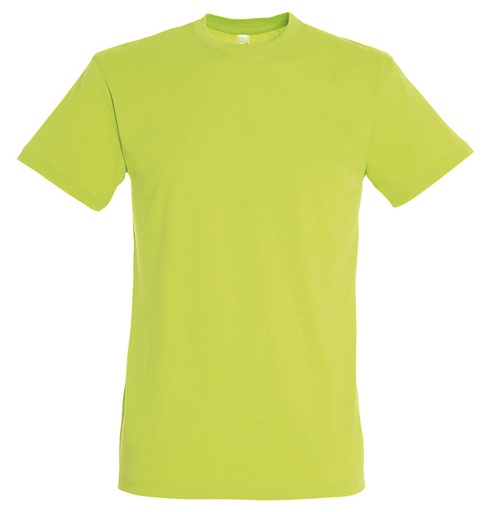 [TSVPL] T-SHIRT 100% COTON VERT POMME T.L
