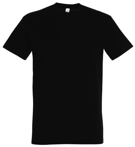 [TSIMPERIALNOS] TEE-SHIRT HOMME IMPERIAL 100% COTON NOIR T.S