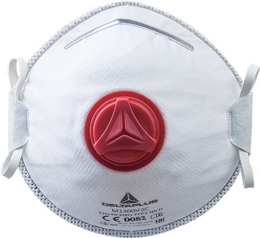 [VM1300V2C] MASQUES FFP3 AVEC VALVE BOÎTE DE 10