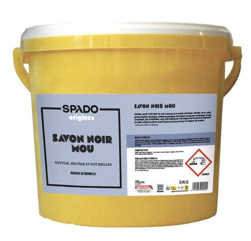 [TS90] SPADO SAVON NOIR MOU POT 5 KG 