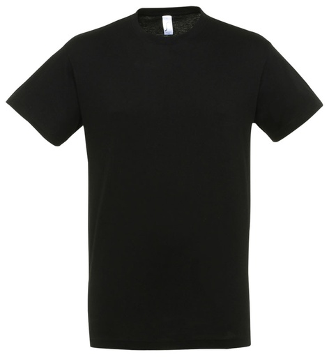 [TSNOXS] T-SHIRT 100% COTON NOIR T.XS