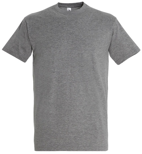[TSIMPERGRXL] TEE-SHIRT HOMME IMPERIAL 100% COTON GRIS CHINE 190GR T.XL