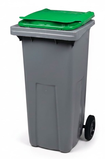 [ROS56623] CONTENEUR KOROK 2 ROUES 240L GRIS/VERT