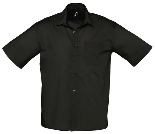 [CHEMBRISTOLNO2XL] CHEMISETTE BRISTOL NOIR T.2XL