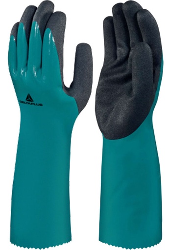 [VV835VE10] GANT CHIMIQUE NITRILE 35CM CHEMSAFE VV835 T.10