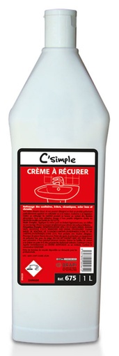[OROH0561] CREME A RECURER C'SIMPLE 1L