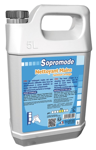 [SICOA18792] NETT.MAIN SOPROMODE ORANGE 5L
