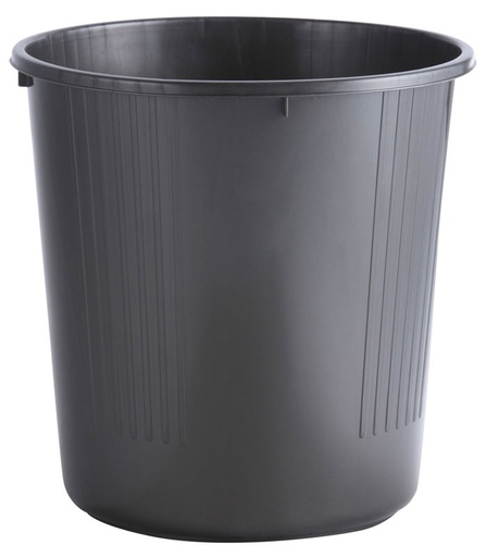 [TAMP125/9] CORBEILLE PAPIER PLEINE ECOLINE GRIS 14L