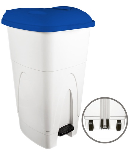 [TAMP647/BA] POUB.PEDALE BLANCHE GIGA ALIM. 110L