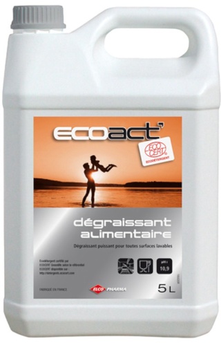 [ELCECODA00060] ECO'ACT DEGRAISSANT ALIMENTAIRE 5L (ECOCERT)