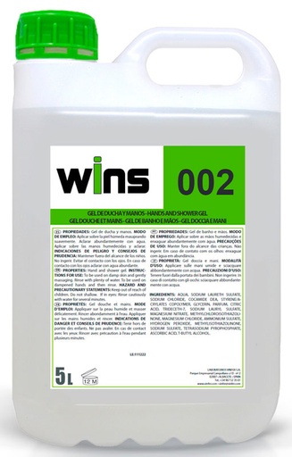 [VINH301G05026] GEL SAVON MAIN WINS002 5L