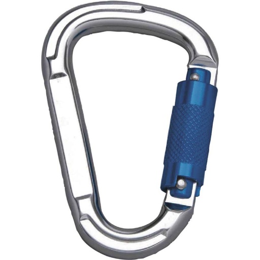 [VAM025X2] MOUSQUETON À VERROUILLAGE AUTOMATIQUE, OUVERTURE 22 MM - LOT DE 2