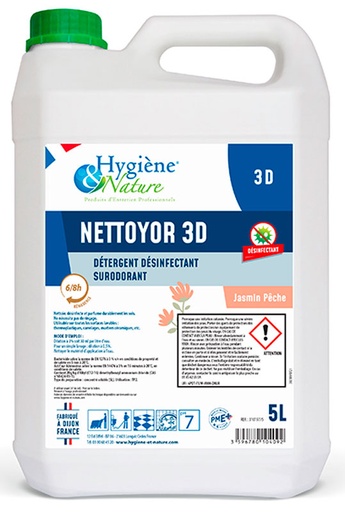 [HN310197/5] NETTOYOR 3D JASMIN PECHE 5L