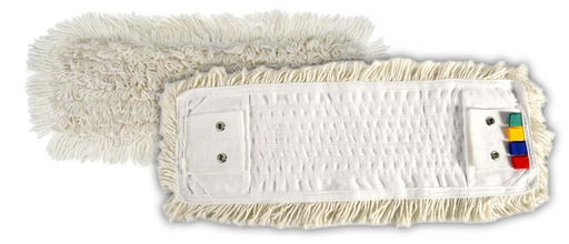 [TAMP805] FRANGE COTON 40CM POCHES/LANGUETTES
