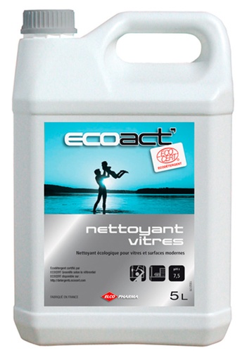 [ELCECOVI00060] ECO'ACT NETTOYANT VITRE 5L (ECOCERT)