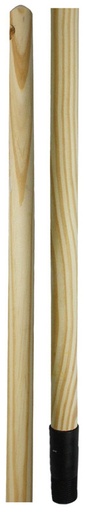 [ROZ221000] MANCHE BOIS NATUREL A VIS 120CM 