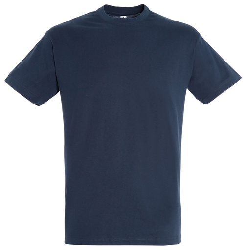 [TSBLMXS] T-SHIRT 100% COTON MARINE T.XS
