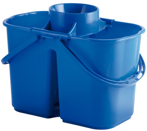 [TAMP347] SEAU ESPAGNOL BI-BAC 2X7L AVEC ESSOREUR PREMIUM