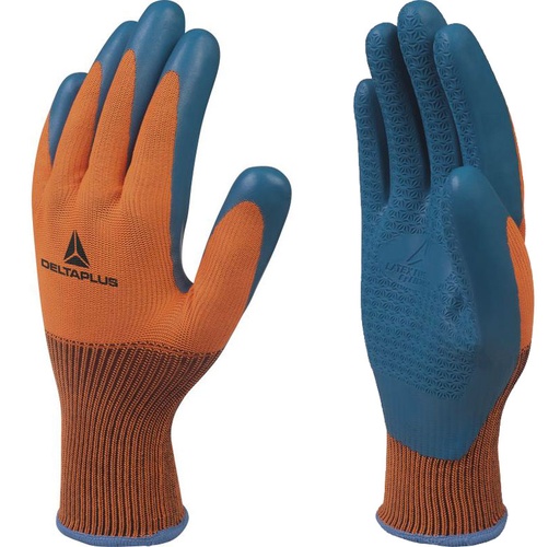 [VVE733OR08] GANT TRICOT POLYESTER VE733 - PAUME ENDUITE LATEX T.08