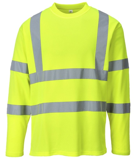 [PWTS278JAL] T-SHIRT M.L CONFORT COTON JAUNE S278 HI-VIZ EN ISO 20471 CL3 T.L