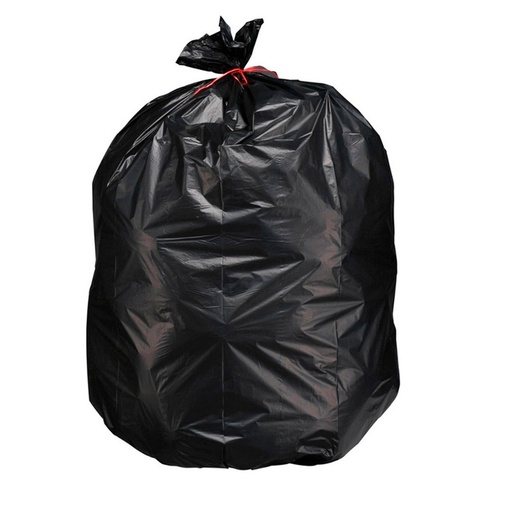 [SP150/7BD] SAC POUB. 150L/7BD NOIR CARTON DE 100 SACS