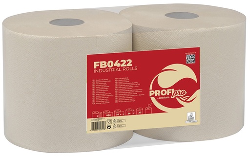 [FB0422] PAPIER CHAMOISE (SABLE) 800F ECOLABEL PQT 2 RLX