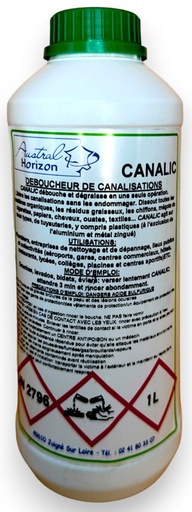 [CANALIC] DEBOUCHEUR DE CANALISATION CANALIC 1L
