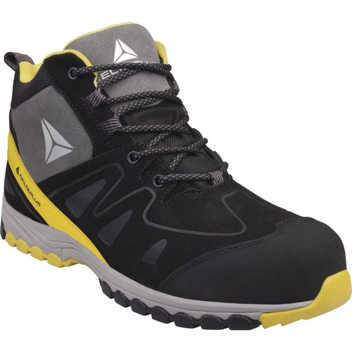 [VMANHAS3NJ47] CHAUSSURE HAUTE CROUTE VELOURS - MANHATTAN S3 HRO SRC NO/JA T.47