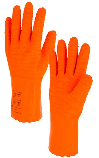 [VLAT83009] GANT LATEX. 310 MM. SUPPORT COTON COUSU LAT830 T.09