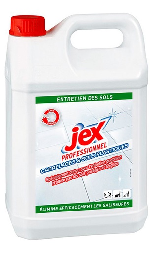 [PV56060201] JEX PROFESSIONNEL NETTOYANT CARRELAGES ET SOLS PLASTIQUES 5L