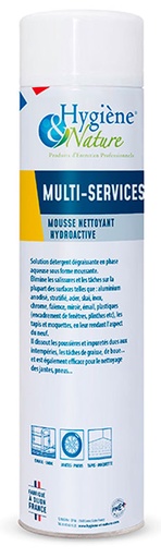 [HN0400510] MULTI-SERVICE MOUSSE NETTOYANTE HYDROACTIVE 750ML