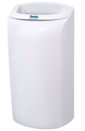 [MPH06DS1000] POUBELLE MURAL BLANCHE EVADIS 30L 